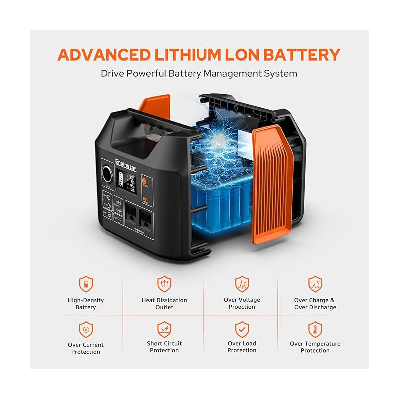 Estación de energía portátil EnginStar de... | HouseMovilSur