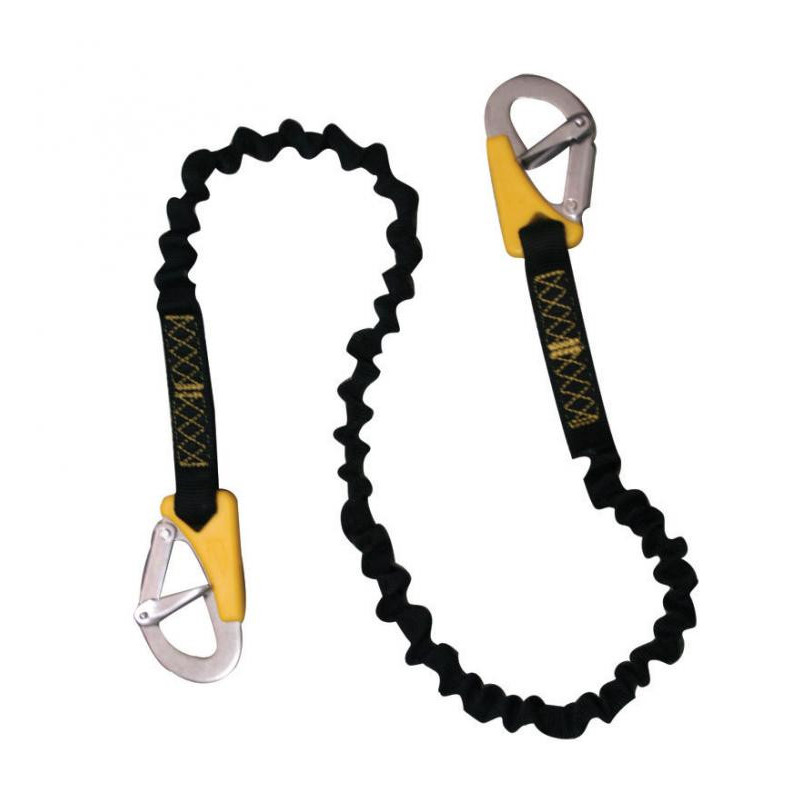Línea de seguridad elástica 2 mosquetones Lalizas | HouseMovilSur