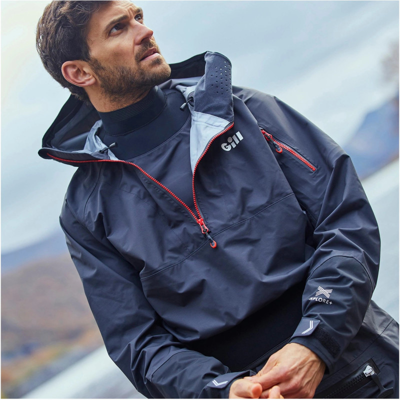 Gill 4805 Verso Back Zip Traje Seco | HouseMovilSur