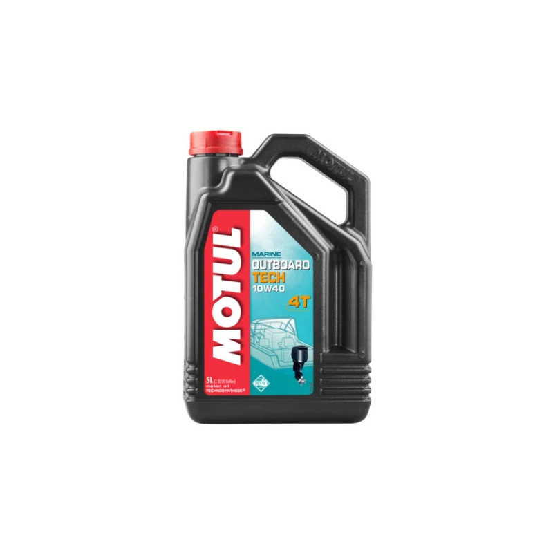 Motul OUTBOARD TECH 4T 10W40 5L MOTUL 106354 | HouseMovilSur