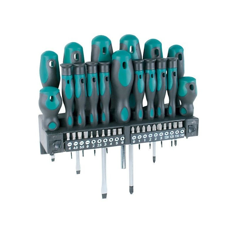 MANNESMANN M11415 - JUEGO DESTORNILLADORES Y... | HouseMovilSur