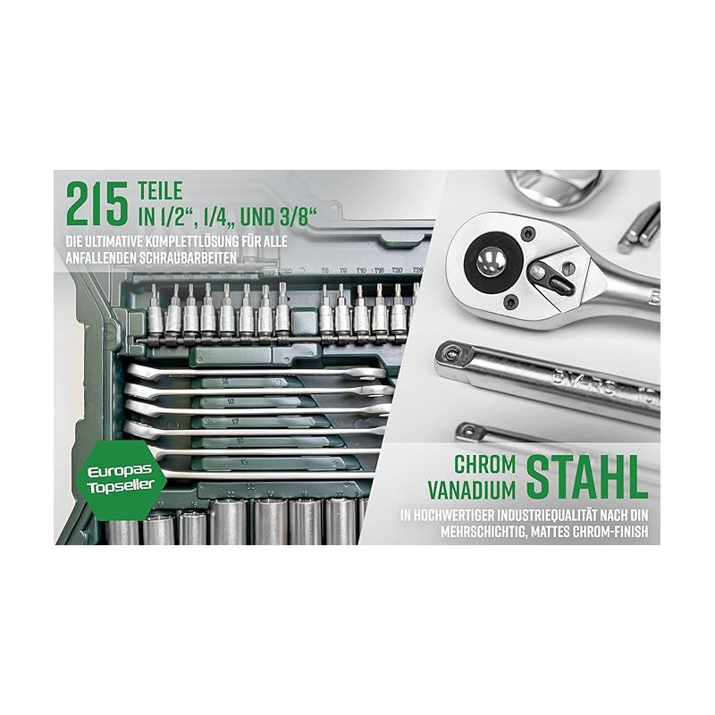 Mannesmann M98430, caja herramienta completa | HouseMovilSur