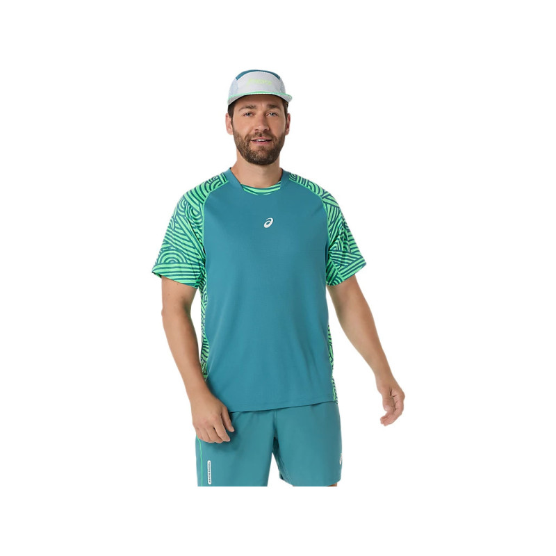 Asics PADEL COURT ALL OVER PRINT SS camiseta