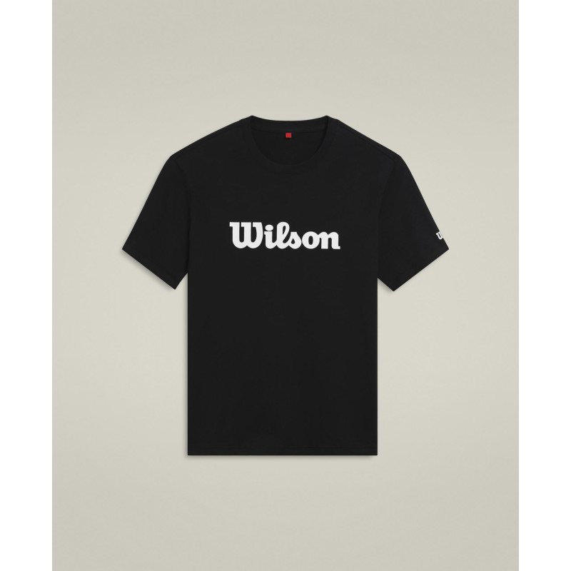 Wilson Camiseta Team de Hombre Negro