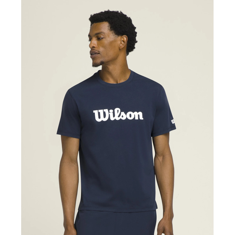 Wilson Camiseta Team de Hombre Azul