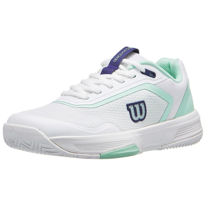 Wilson Zapatillas Mujer Courtglide Womens Blanco/Verde agua