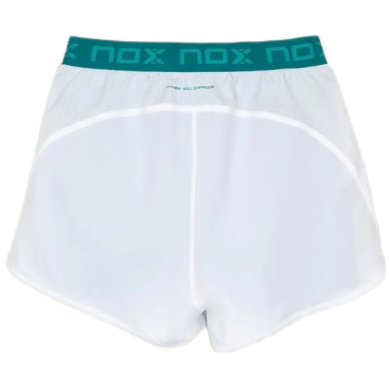 Nox Pantalones Cortos Mujer Pro Blanco Verde