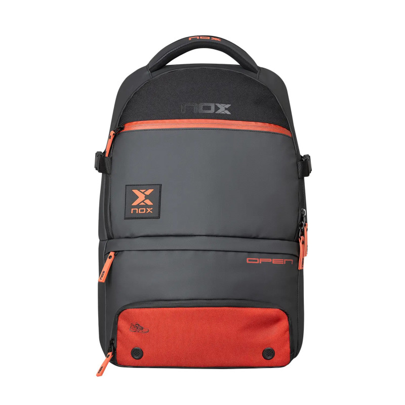 Nox MOCHILA LUXURY OPEN SERIES BLACK/RED