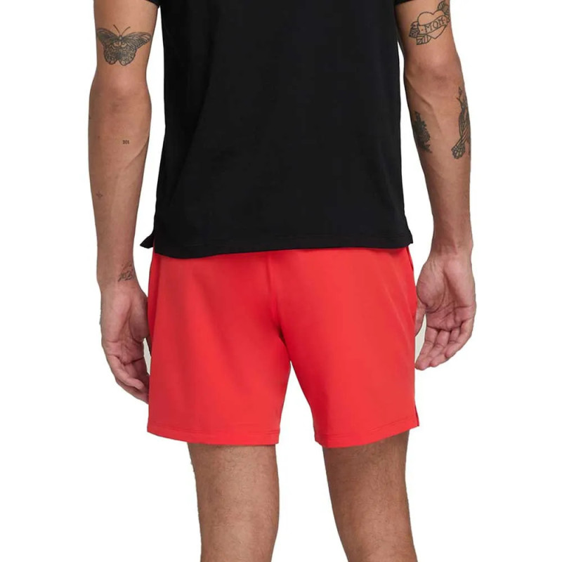 Wilson Pantalón Corto 7'' de Hombre Rojo
