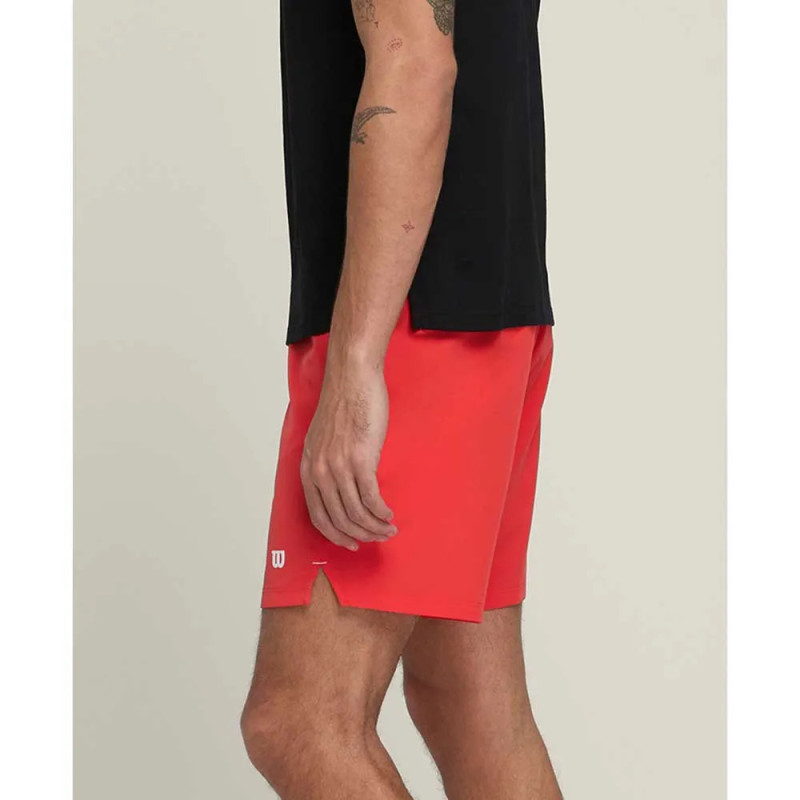 Wilson Pantalón Corto 7'' de Hombre Rojo