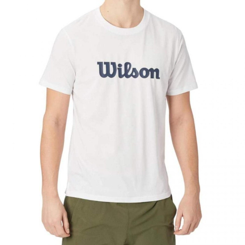 Wilson Camiseta Team de Hombre Blanco