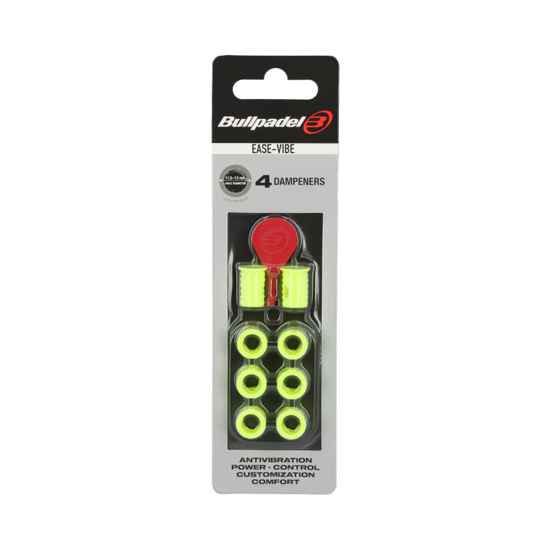 Bullpadel Antivibradores Dampe Amarillo Flúor | HouseMovilSur