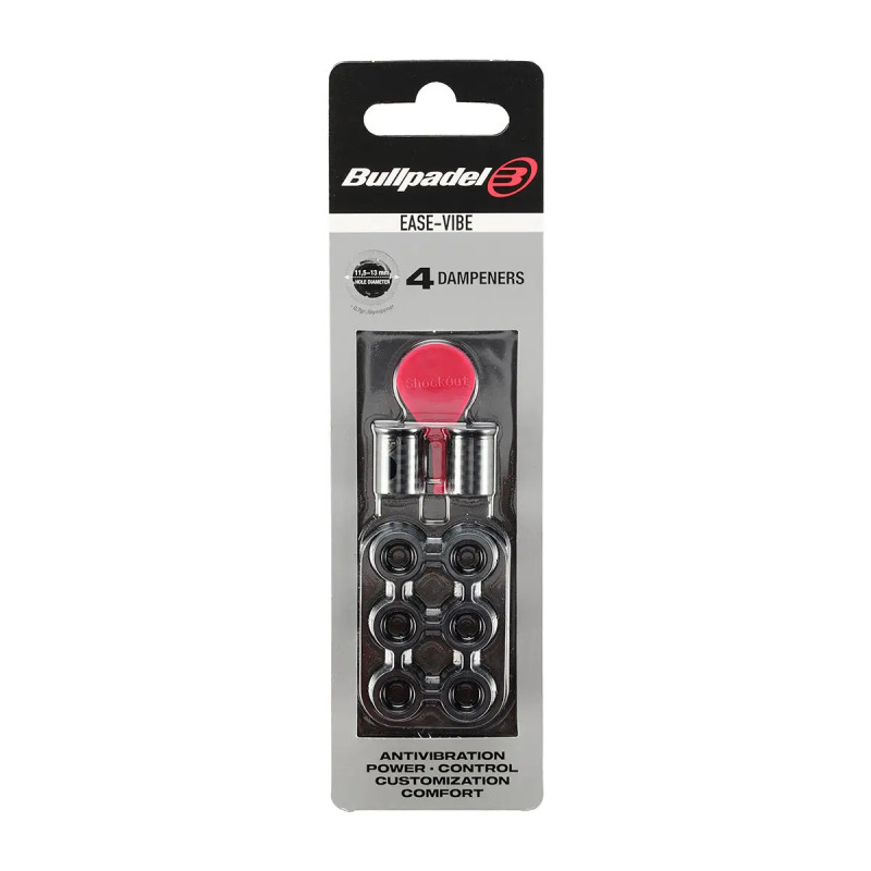 Bullpadel Antivibradores Dampe Negros | HouseMovilSur