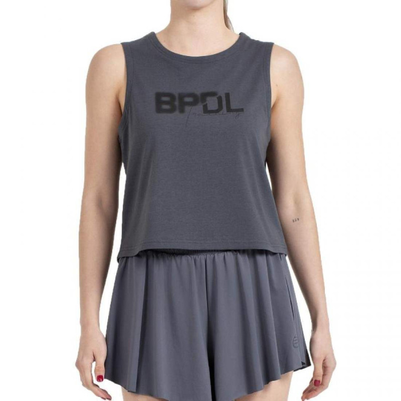 Bullpadel Camiseta Mujer Ventos Antracita | HouseMovilSur