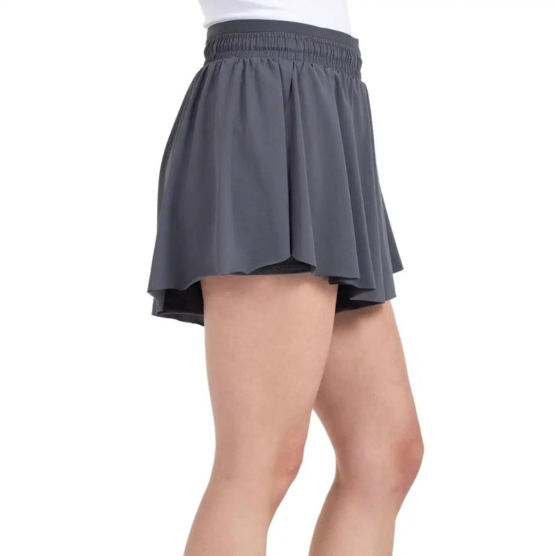 Bullpadel pantalón corto mujer - VILAVEL ANTRACITA