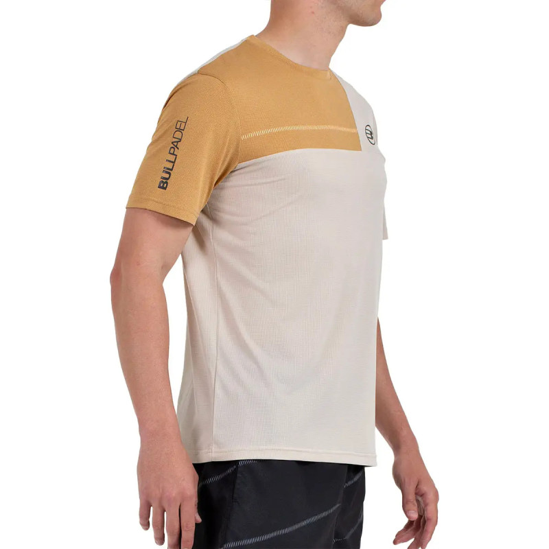 Bullpadel CAMISETA CACIN BEIGE VIGORE