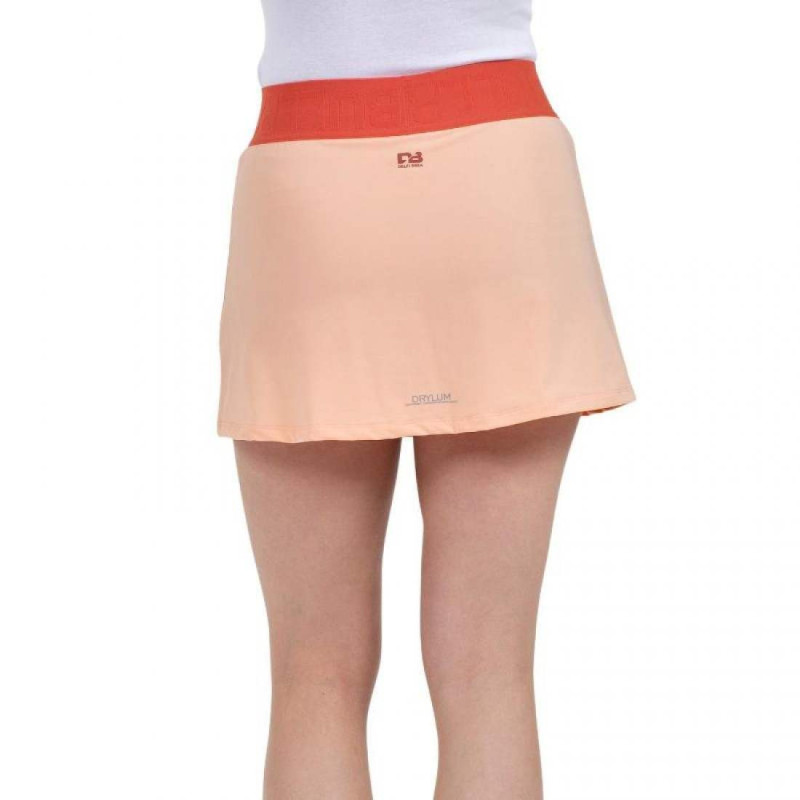 Bullpadel falda mujer - ASEGUR NARANJA PASTEL
