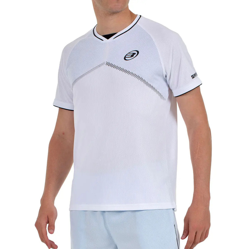 Bullpadel camiseta hombre - CASAR BLANCO