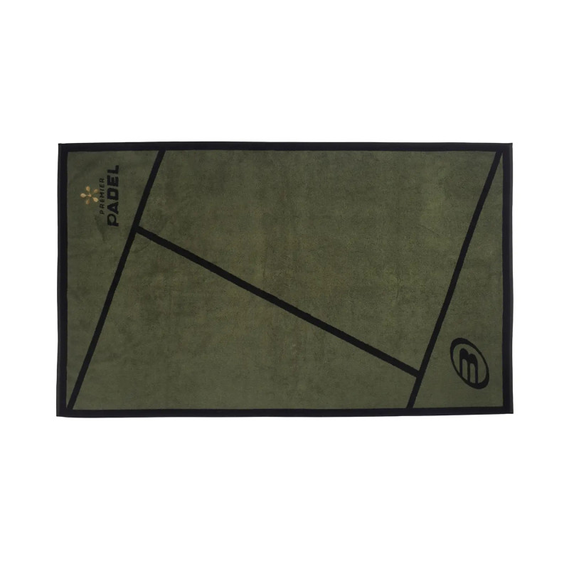 Bullpadel TOALLA TOWPP150X90 26 KAKI/NEGRO