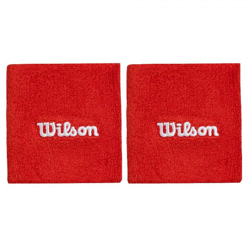Wilson MUÑEQUERAS TERRY ANCHAS ROJAS