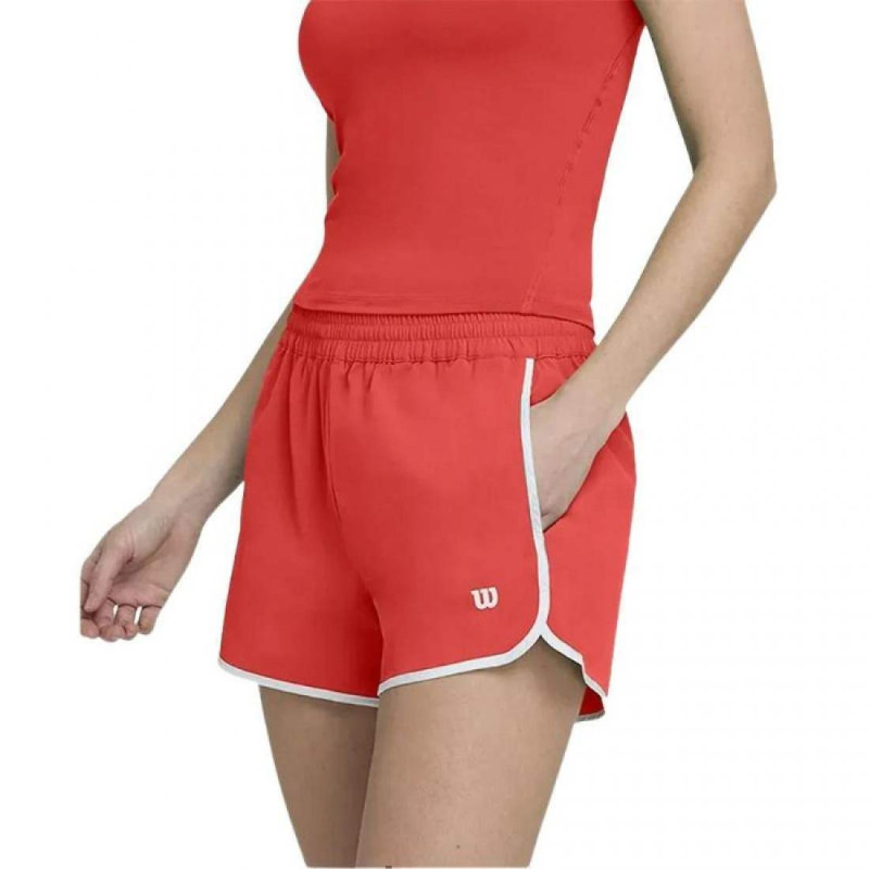 Wilson Short Wilson Team Rojo Mujer