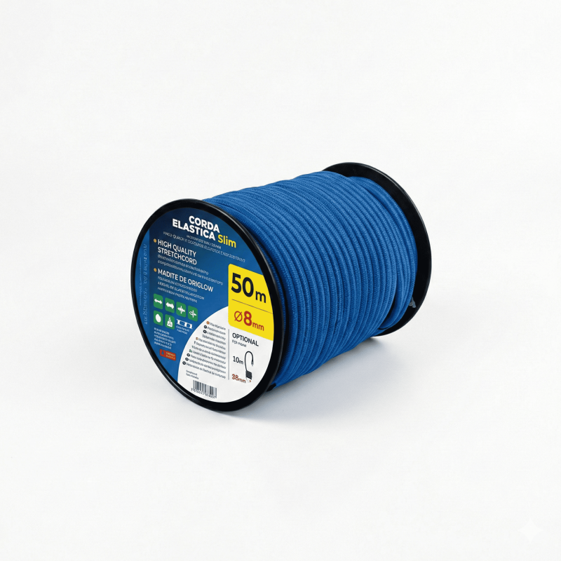 Cuerda elástica rollo 50 mts | HouseMovilSur