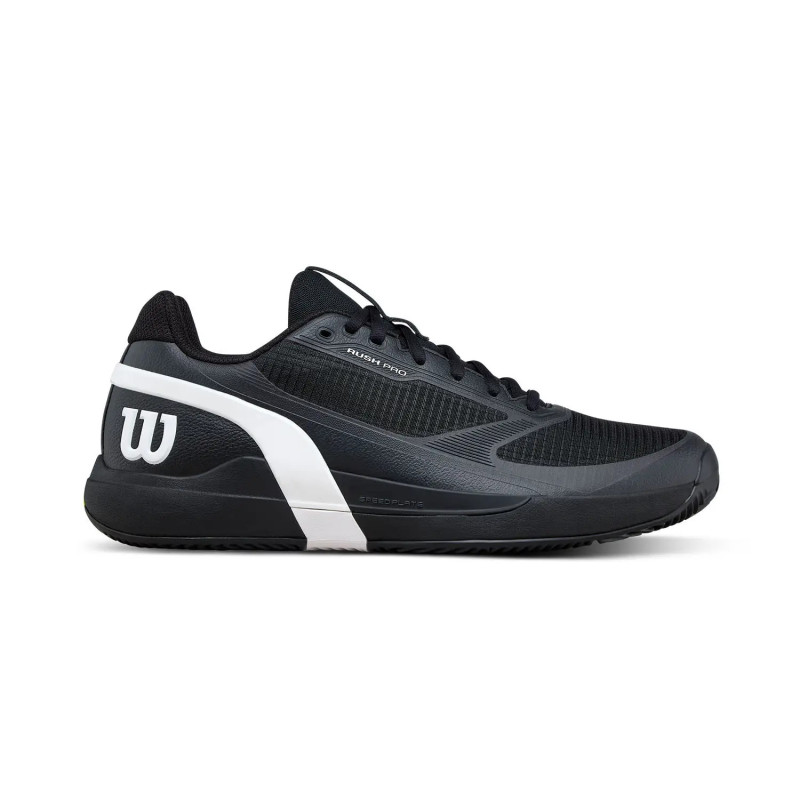 WILSON RUSH PRO 5 CLAY  NEGRO BLANCO