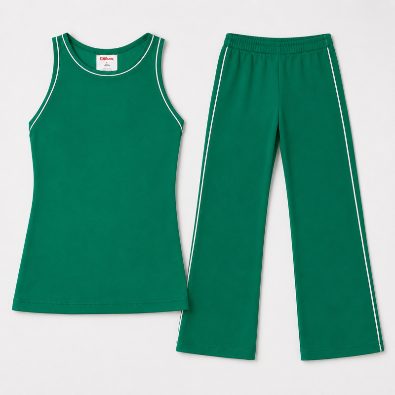 Wilson Pack Pantalon/Camiseta W TEAM COURTSIDE VERDE