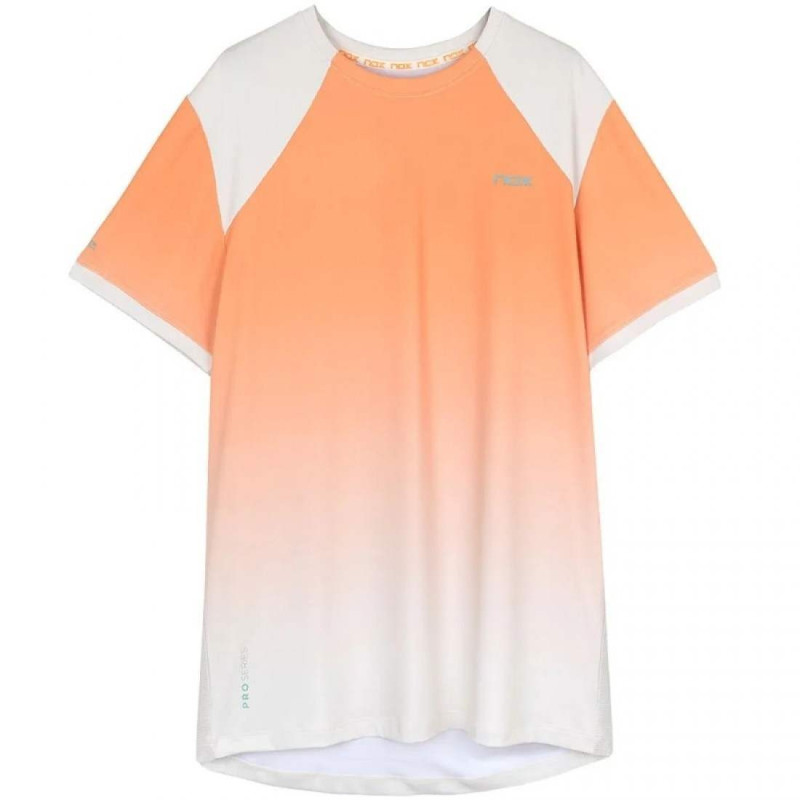 Nox CAMISETA HOMBRE PRO MOCK NARANJA DEGRADADO
