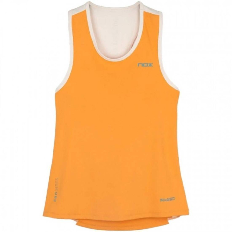 Nox CAMISETA TIRANTES MUJER PRO MOCK NARANJA DEGRADADO