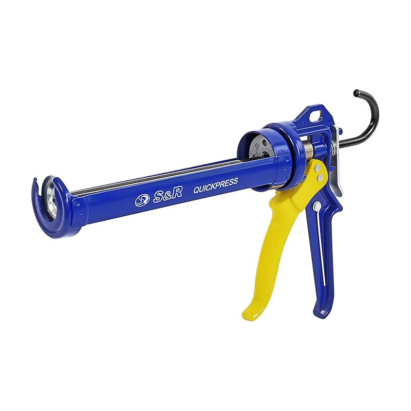 S&R Pistola de Cartuchos Silicona Profesional | HouseMovilSur