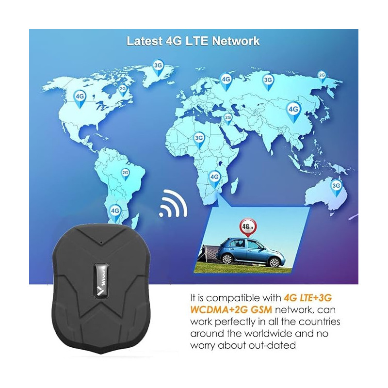 Winnes Localizador 4G TK905B | HouseMovilSur