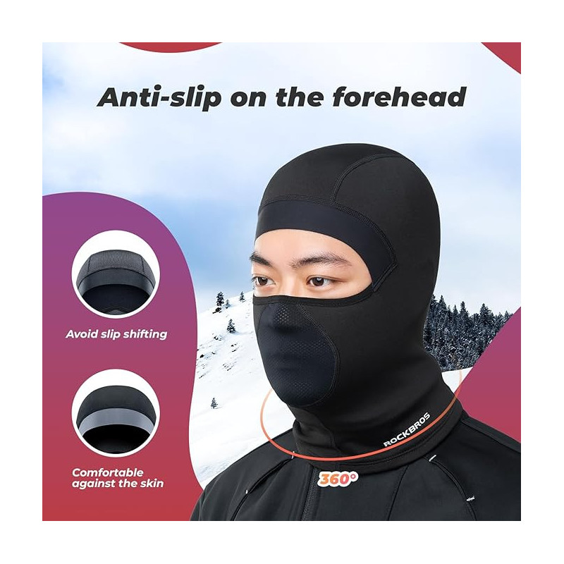 ROCKBROS Pasamontañas Moto Invierno | HouseMovilSur