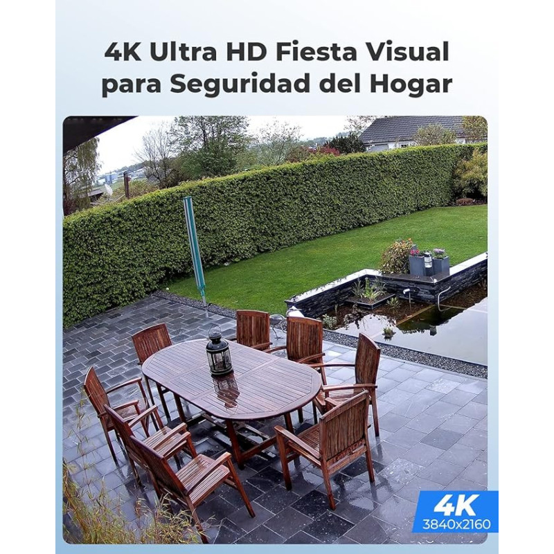 Reolink 4K 8MP Camara Vigilancia Exterior PoE... | HouseMovilSur