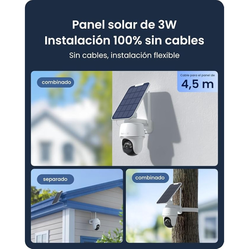 Reolink 4K 360° PT Camara Vigilancia WiFi... | HouseMovilSur