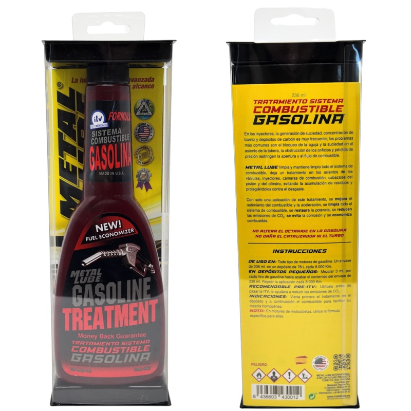 Metal Lube form gasolina 236ml | HouseMovilSur