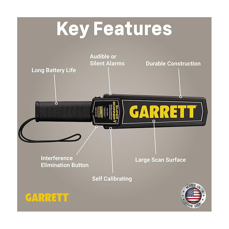 Detector de Metales SuperScanner de Garrett | HouseMovilSur