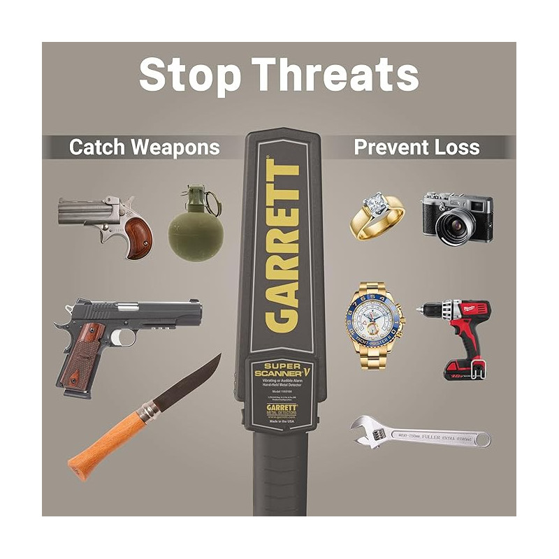 Detector de Metales SuperScanner de Garrett | HouseMovilSur