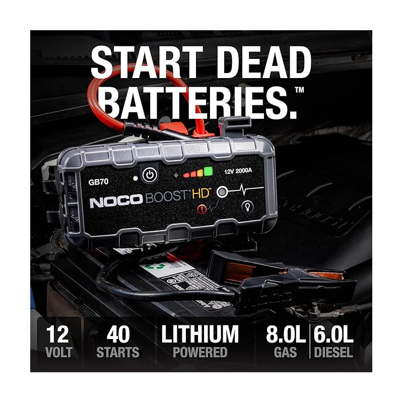 Booster arrancador de batería | HouseMovilSur