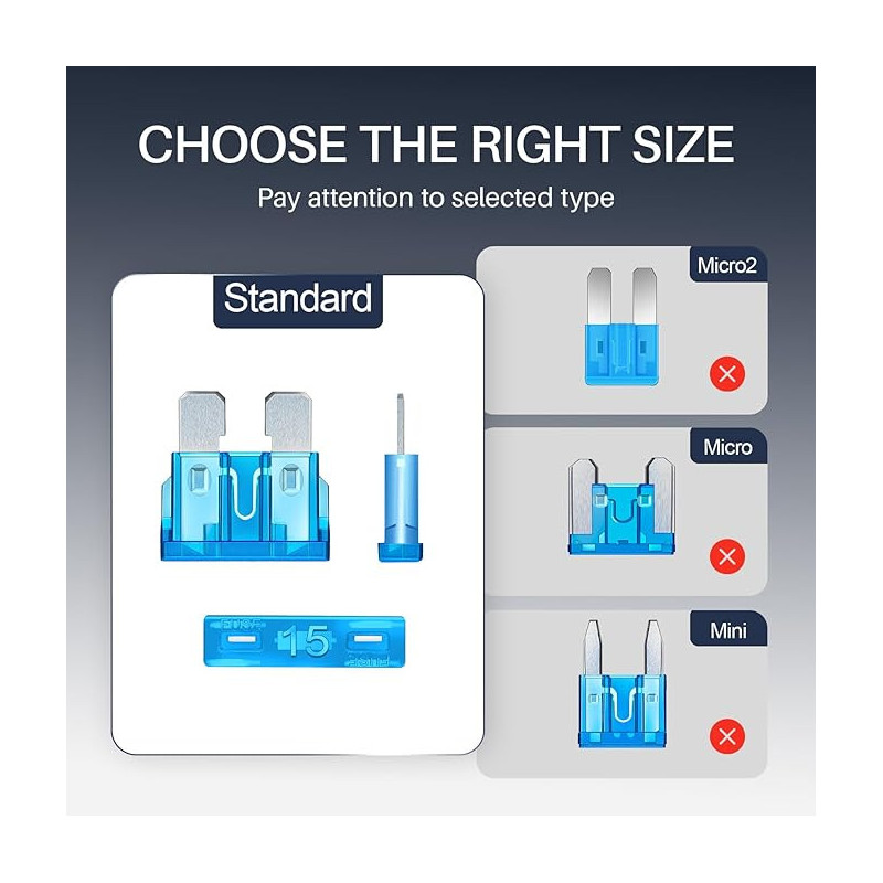 Jorest Caja de fusible variado 120 Standard Size | HouseMovilSur
